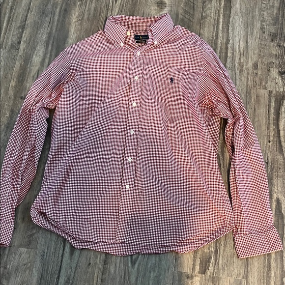 Polo Ralph Lauren Other - Polo Ralph Lauren Red Checkered Button Down Shirt